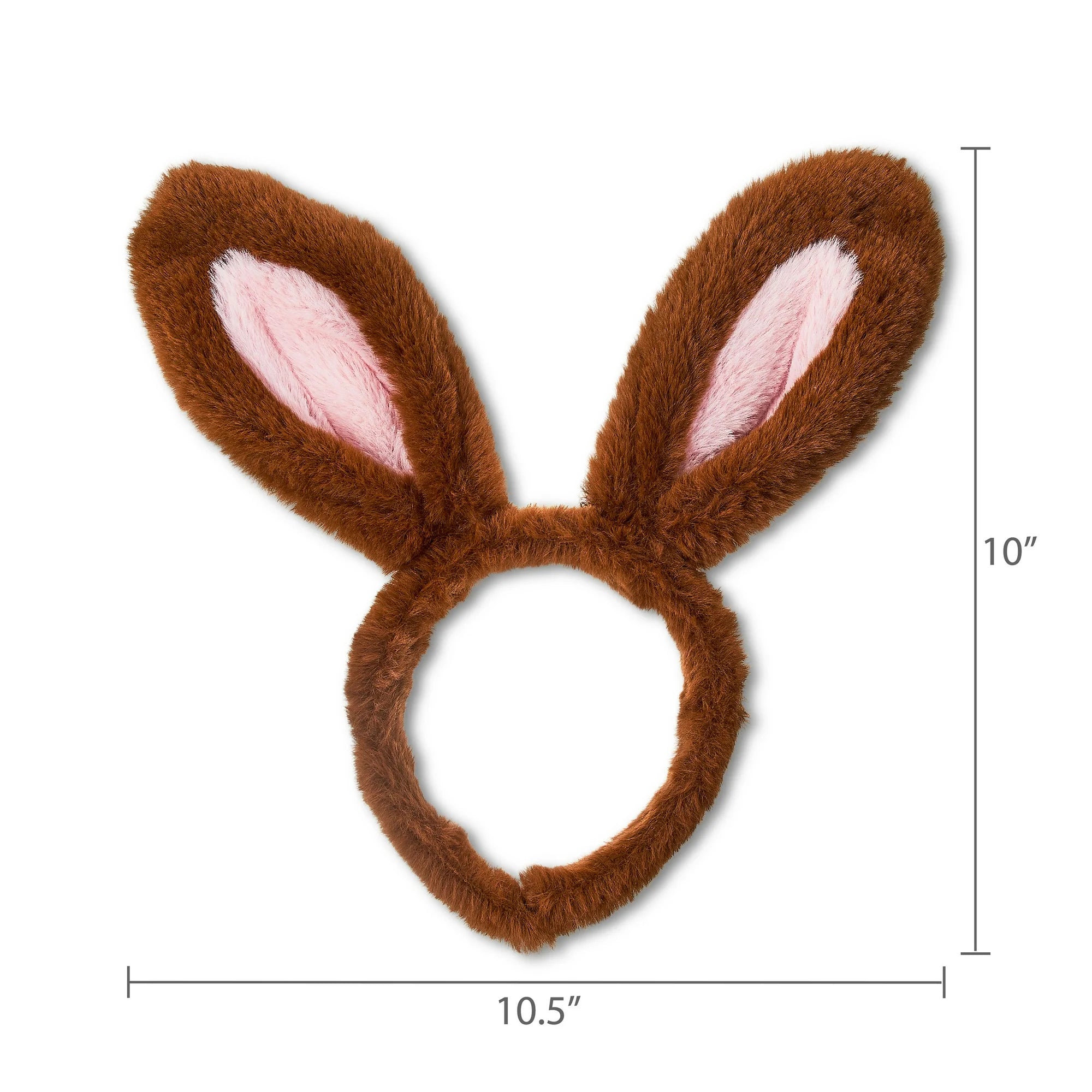 Easter Brown Bunny Ears and Tail Costume Accessory Kit, by Way To Celebrate | WTWL892XA