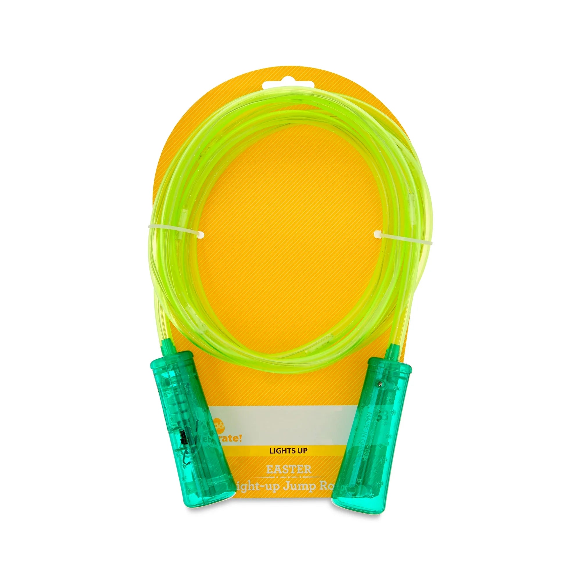 Easter Green Light-Up Jump Rope Party Favor, 93 in, by Way To Celebrate | WTWL879XA