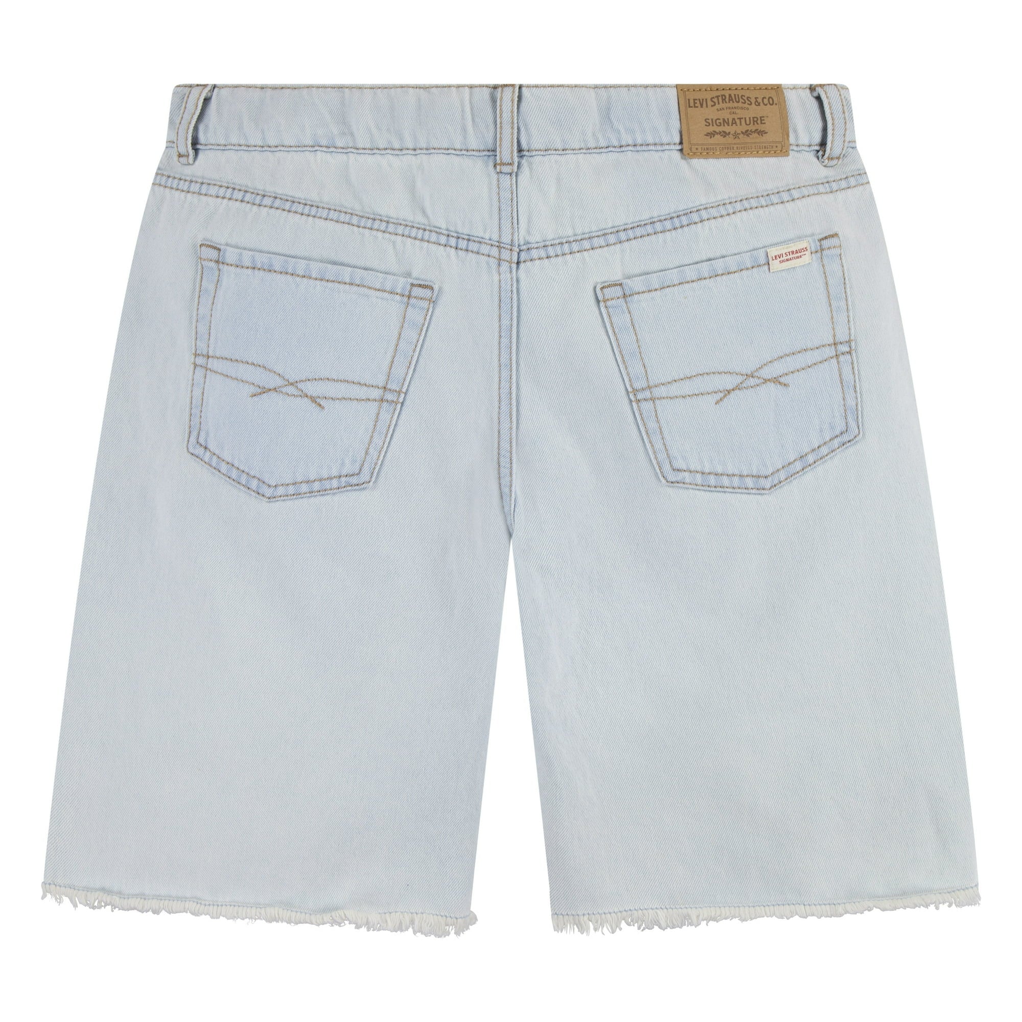 Signature by Levi Strauss & Co. Girls Loose Denim Shorts, Sizes 5-18  |  WTWL971XA