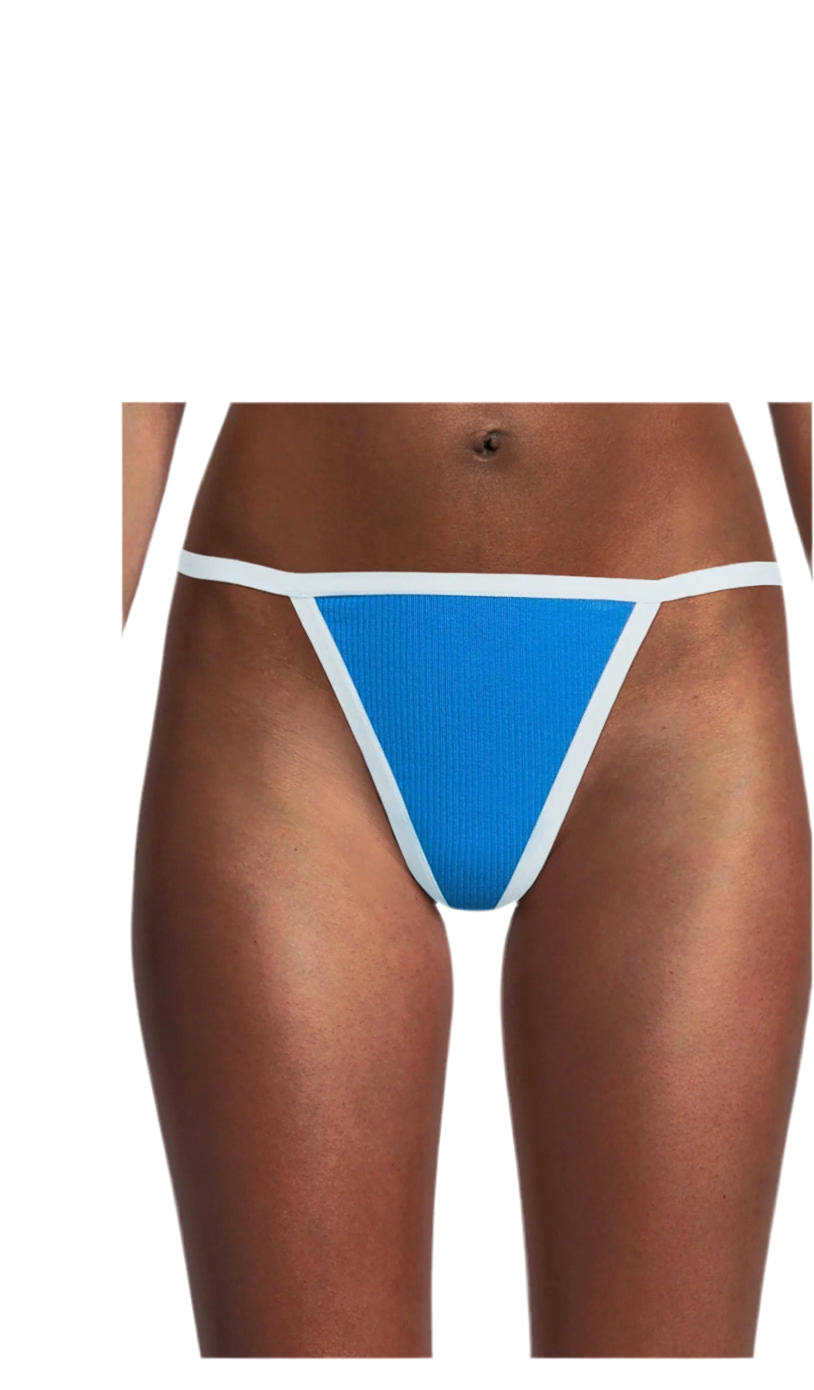 No Boundaries Cotton String Thong Panties, Women's and Women's Plus | WTWL539XD