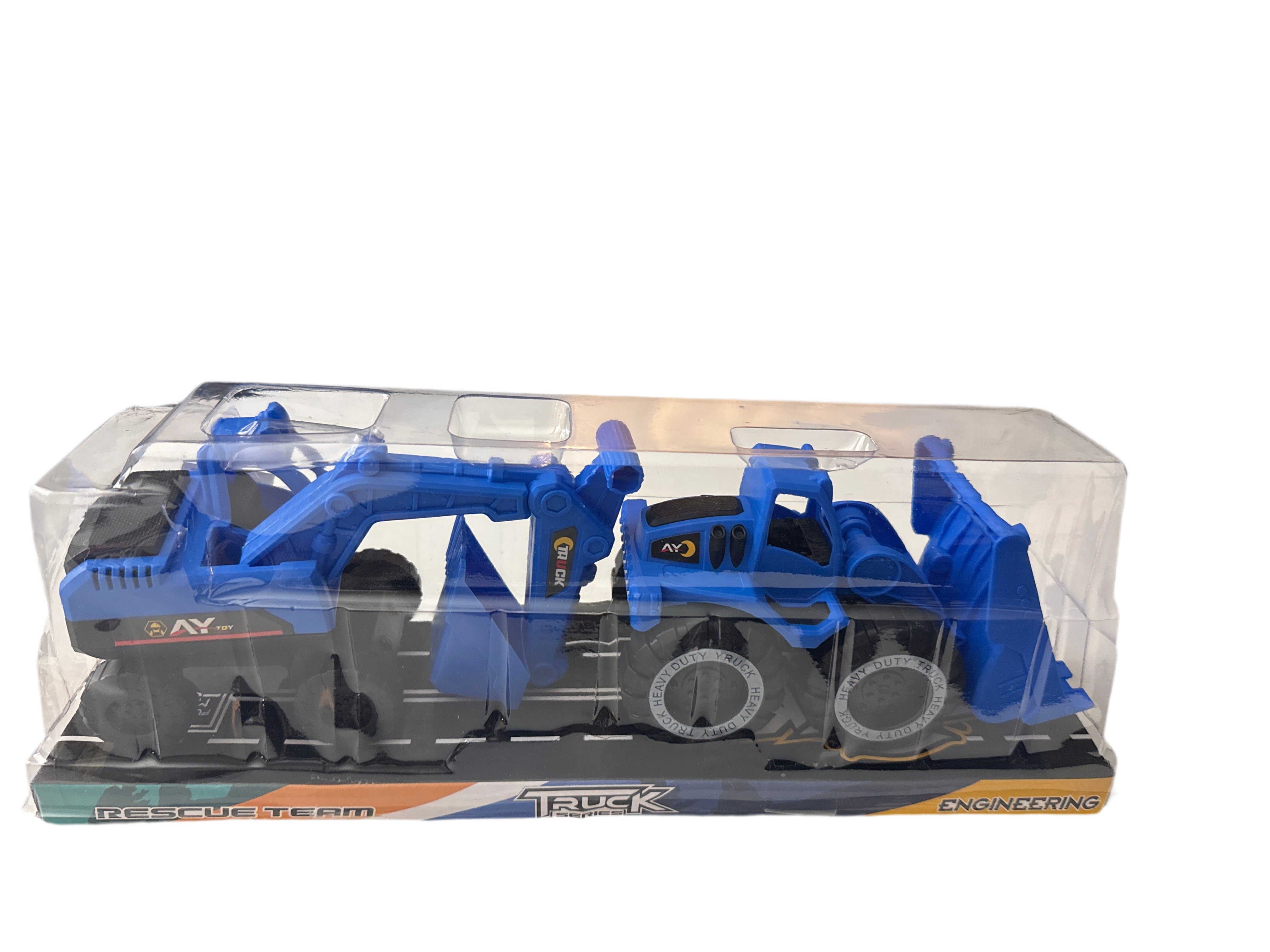 Rescue Team Truck Series Toy Dinosaur Engineering Vehicle (Ages 3+) | BTGT6XA