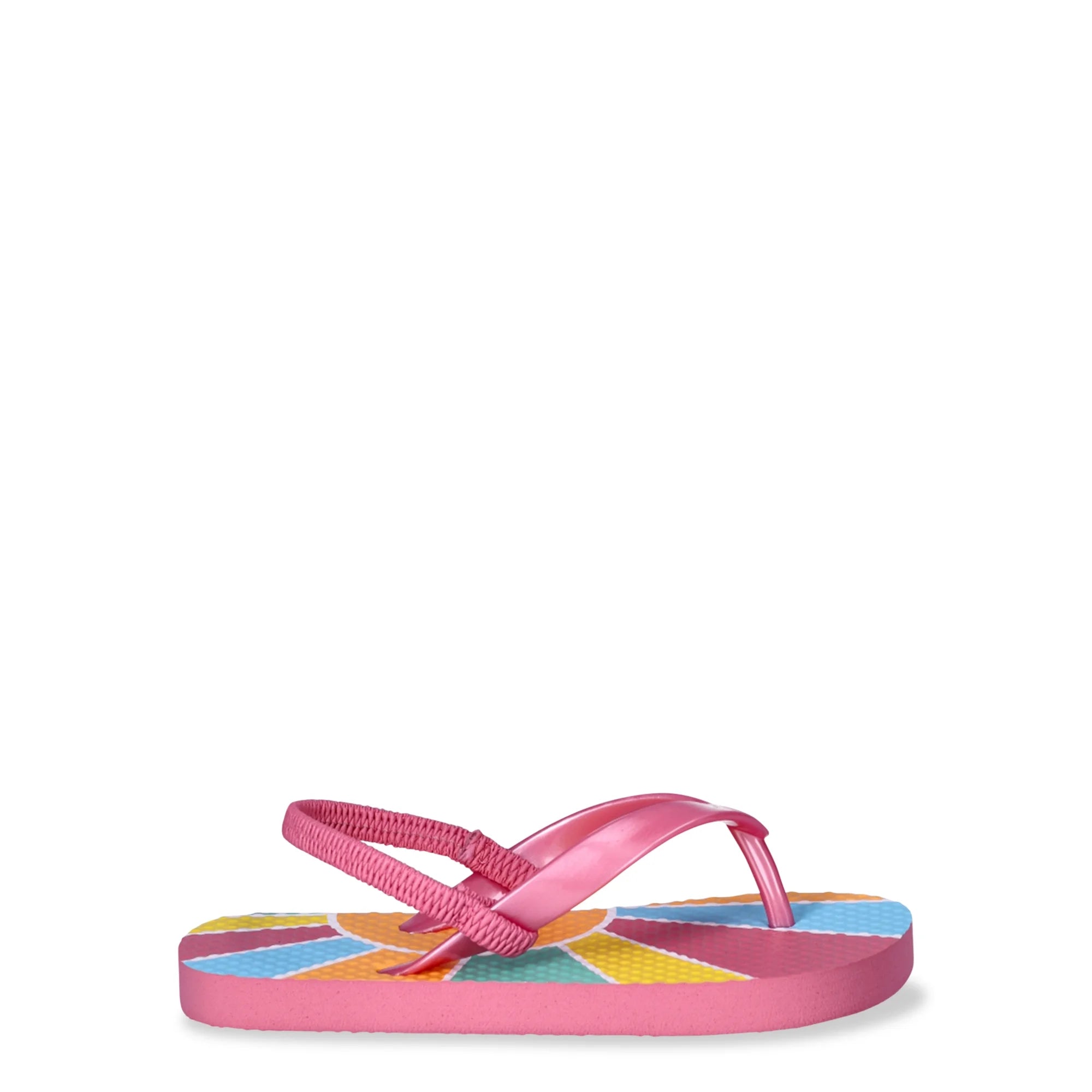 Wonder Nation Toddler Girls Flip Flops |  WTWL1031XB