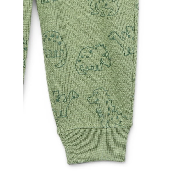 Garanimals Baby Printed Fleece Joggers, Sizes 0-24 Months |  WTWL951XA