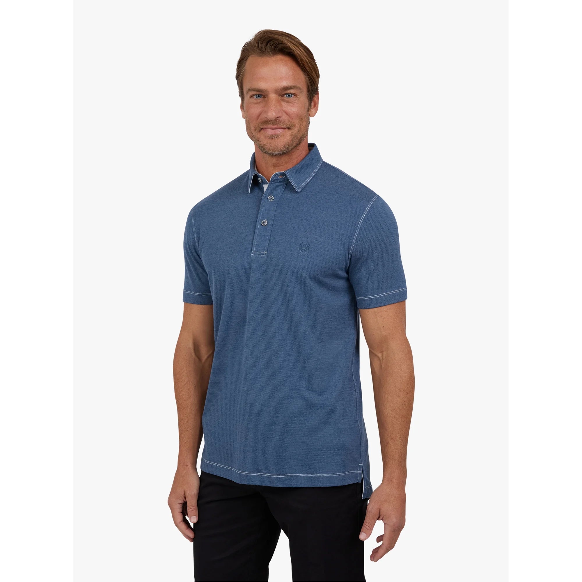 Chaps Men's and Big Men's Short Sleeve Milton Polo Shirt, Sizes S-3XL |  WTWL1015XA
