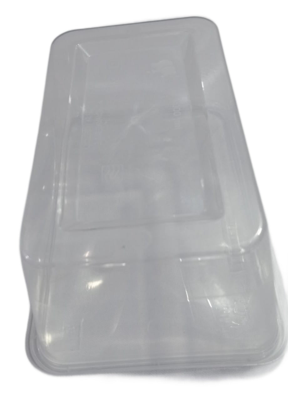 Food Take Away Container Bottom with Cover, Transparent (TK) 1000ml l SVN15a