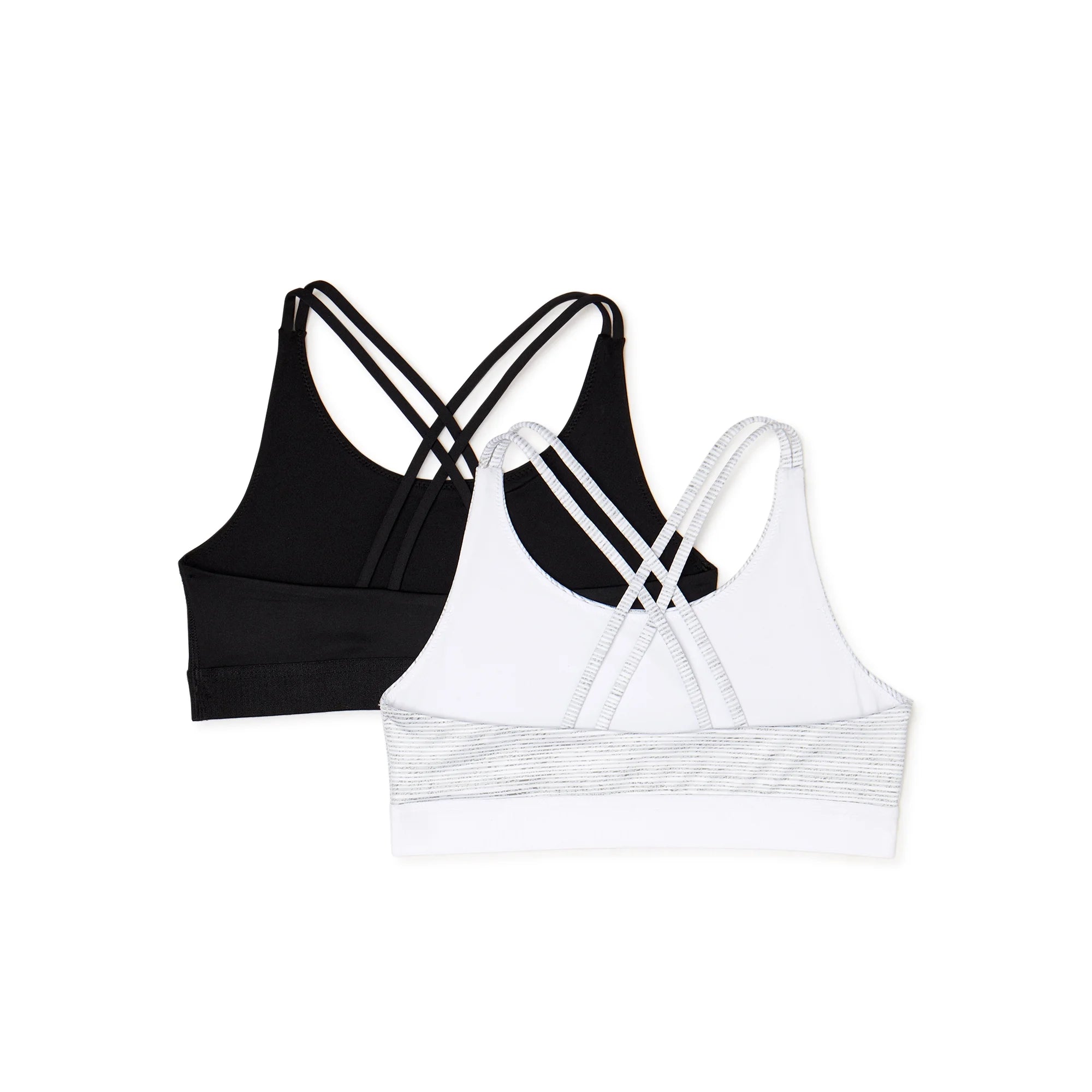 Athletic Works Girls Sports Bra, 2 Pack   | WTWL1089XA
