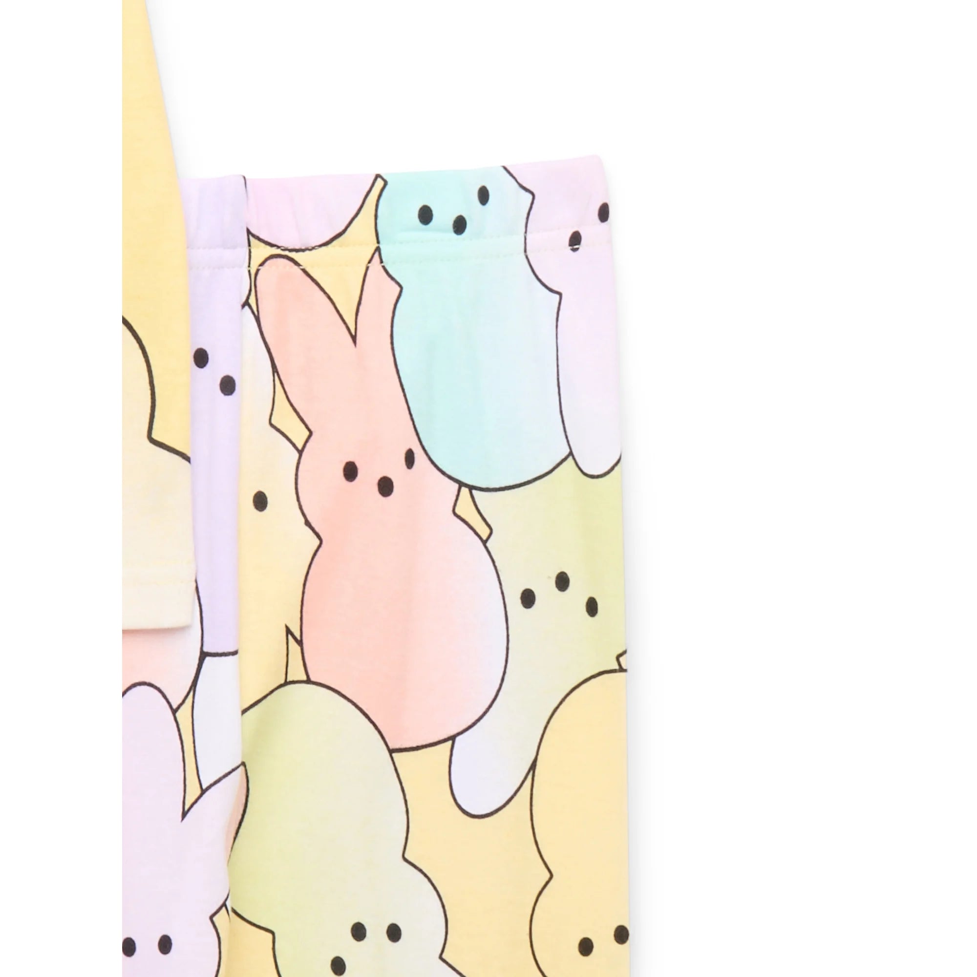 Peeps Girls Cotton Short Sleeve Top with Pants, 2-Piece Pajama Set, Sizes 4-10  | WTWL948XA