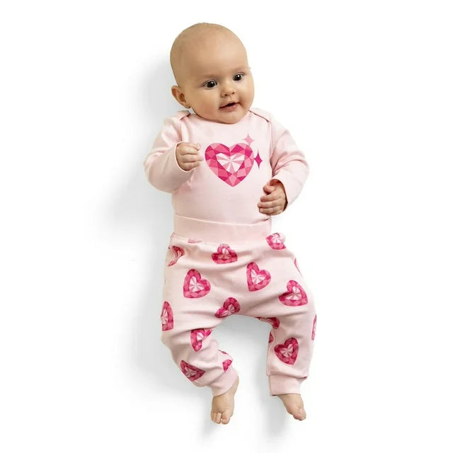 Paris Hilton x Monica + Andy Organic Cotton First Moves Set (Shirt & Pant) | WTWL1093XA