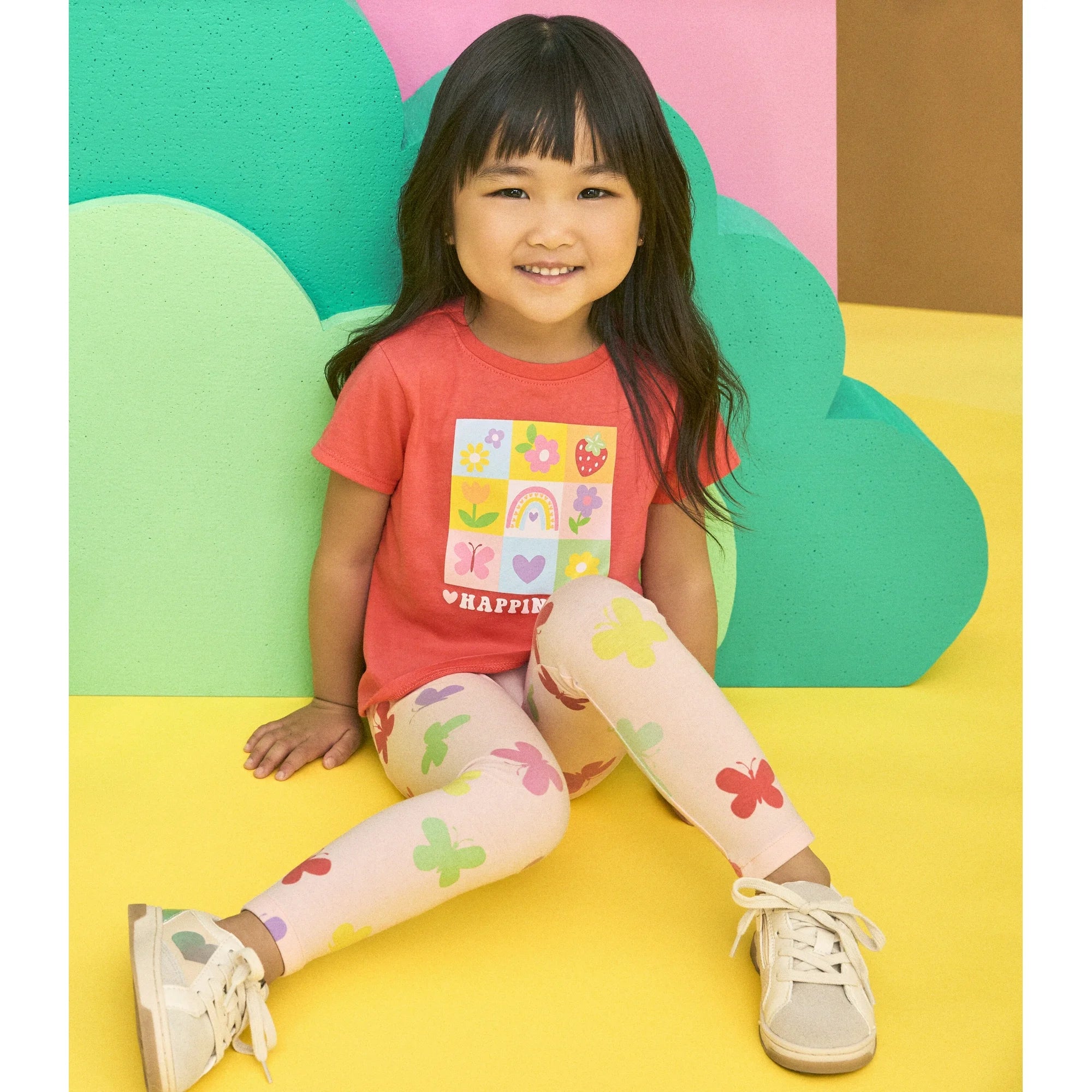 Garanimals Toddler Girls Printed Jersey Leggings, Sizes 18M-5T |  WTWL839XA