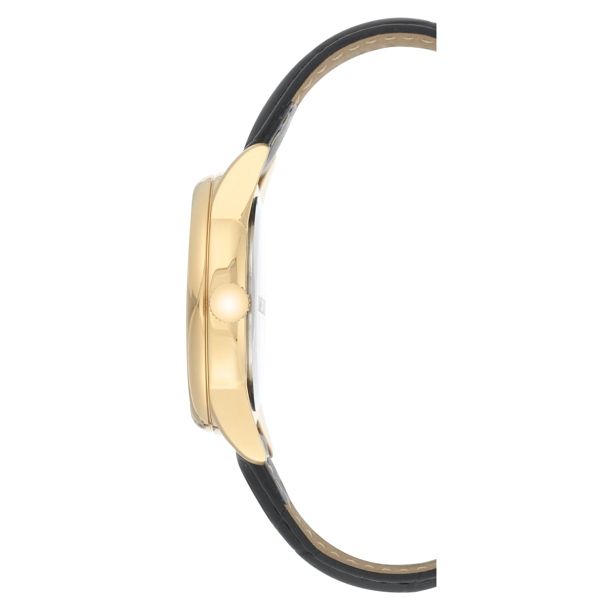 Armitron Men's Day Date Black Leather Strap Dress Watch |  WTWL795XA