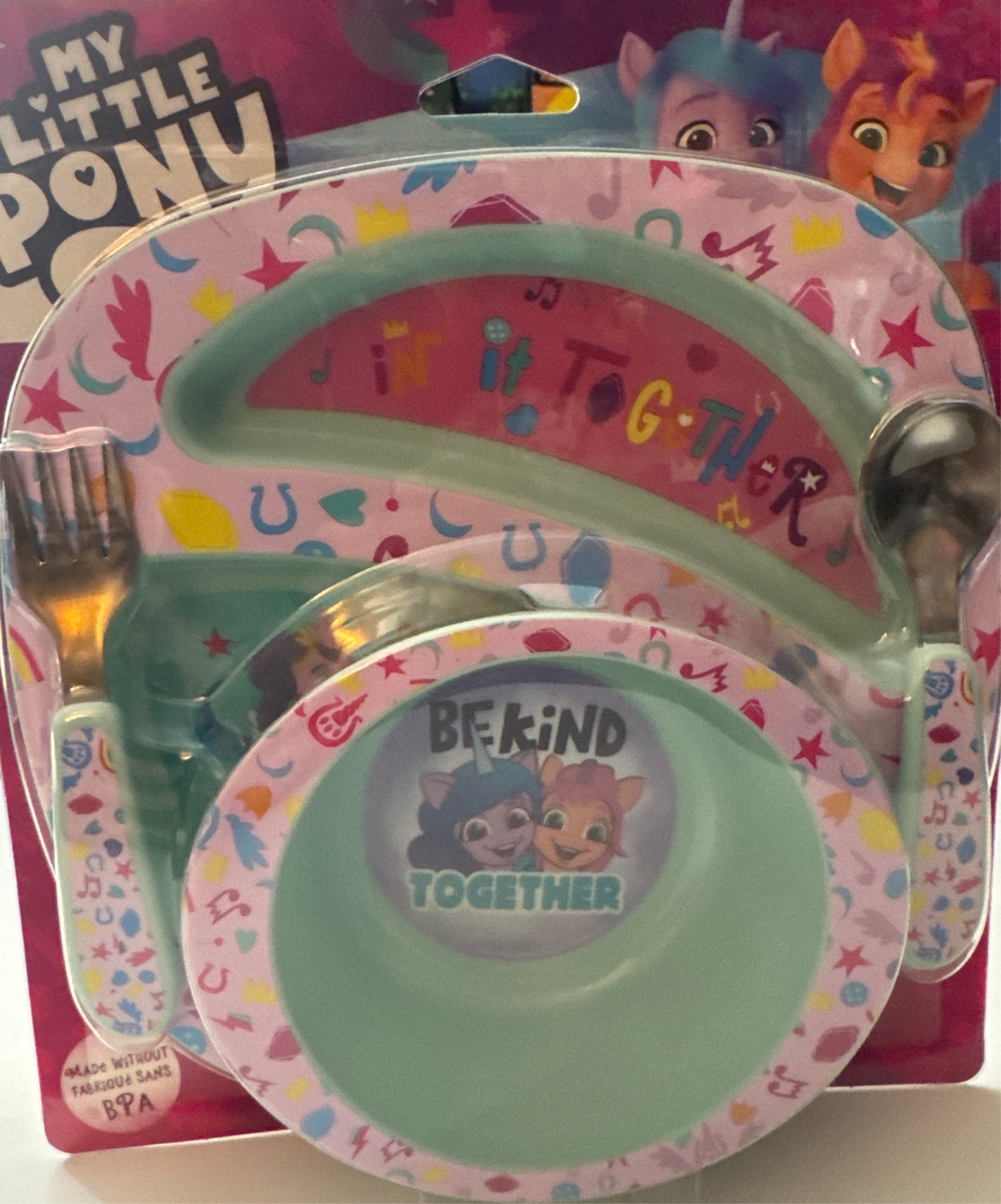 My Little Pony Be Kind Dinnerware Set, 9M+| BTGT52XA