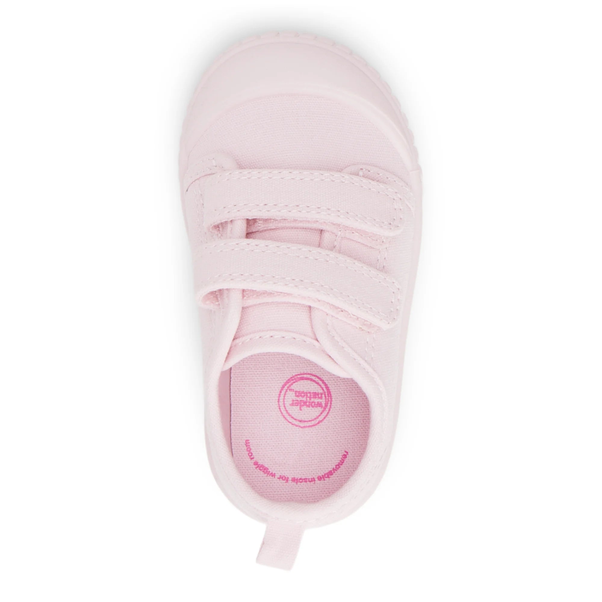 Wonder Nation Baby & Toddler Kids Two-Strap Bump Toe Sneakers | WTWL113XA