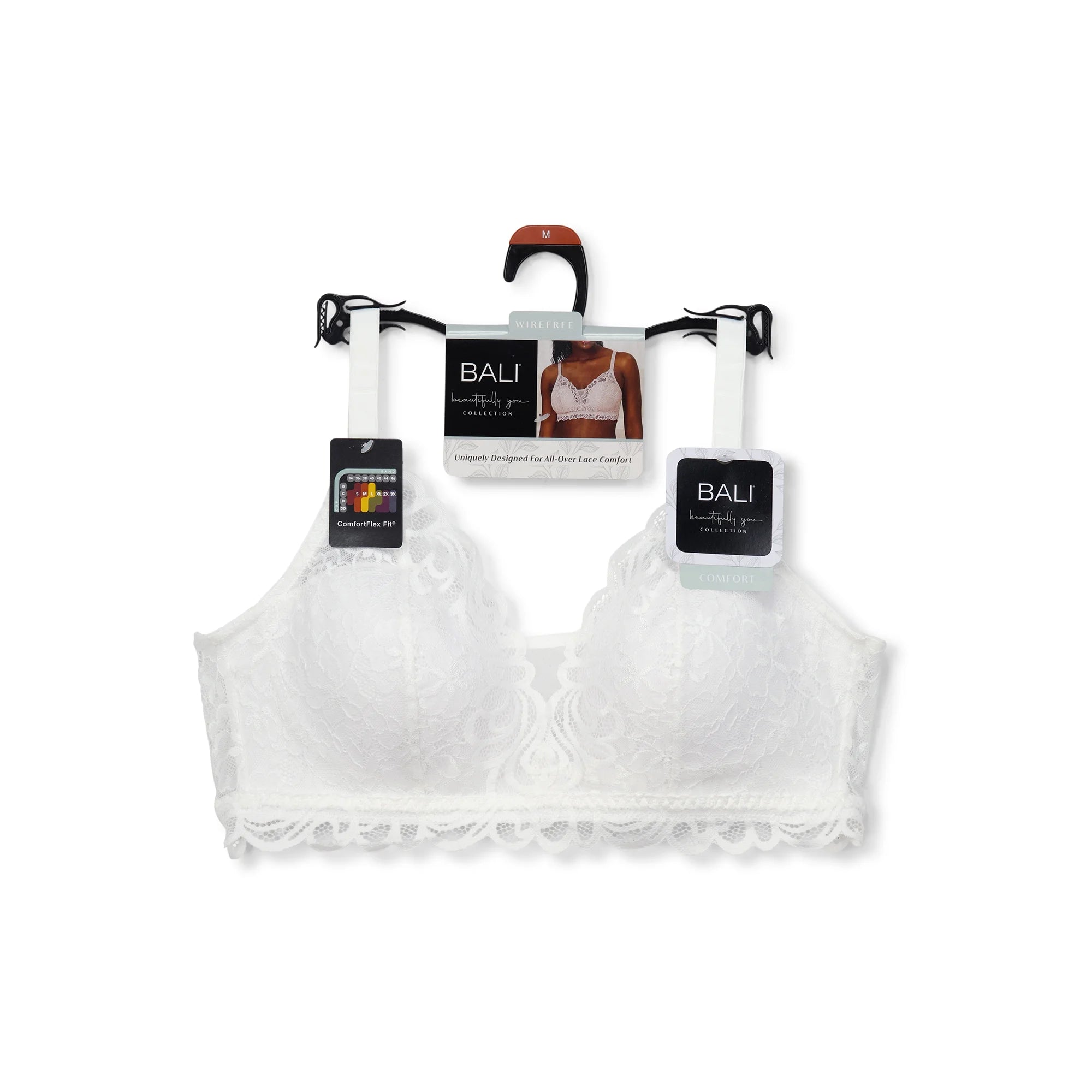 Bali Womens Beautifully You Lace Wireless Bra  | WTWL1050XA