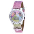 Disney Princess Flashing Unisex Child LCD Watch with Pink Stone | WTWL800XB