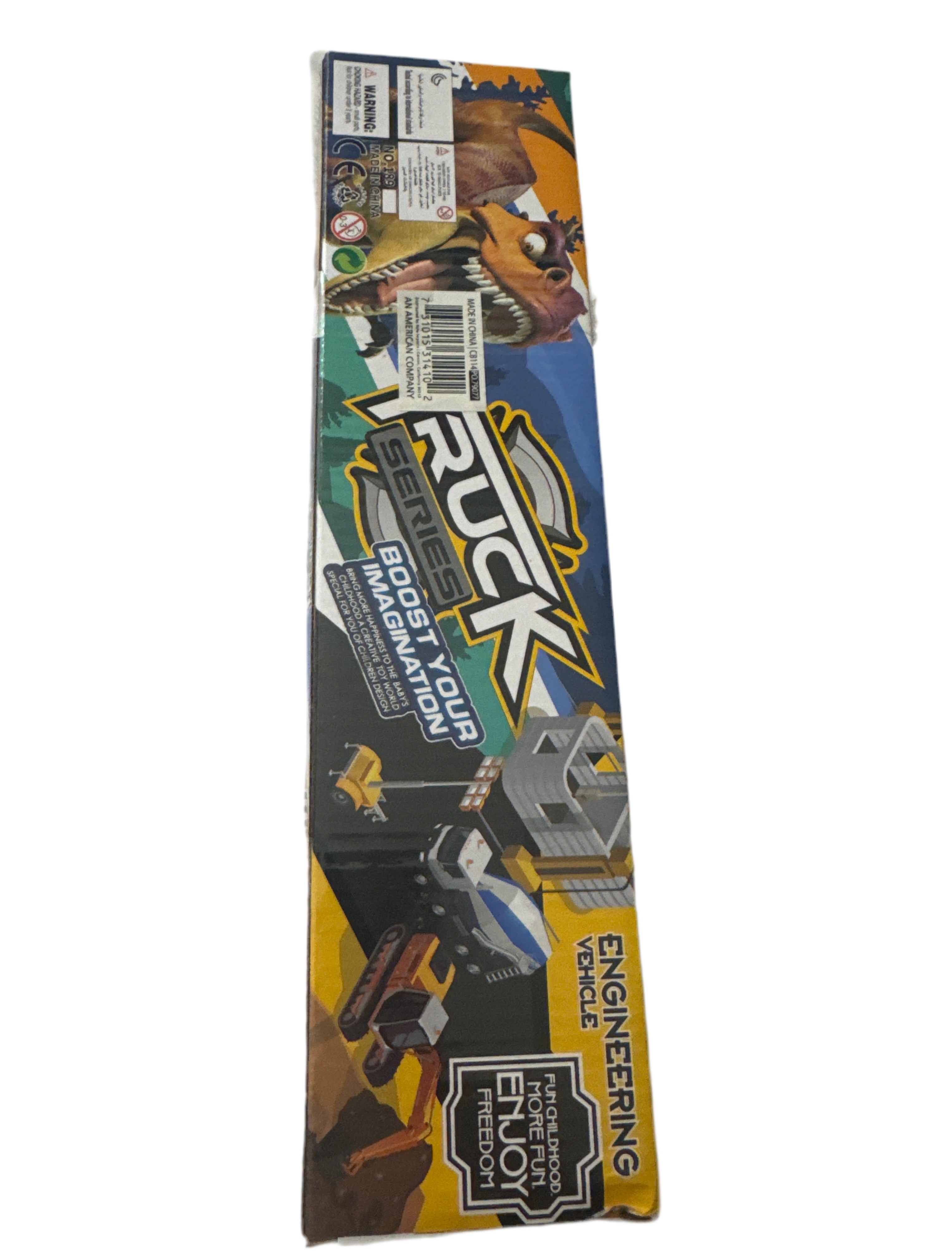 Rescue Team Truck Series Toy Dinosaur Engineering Vehicle (Ages 3+) | BTGT4XA