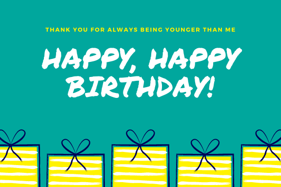 Happy Birthday Gift Card