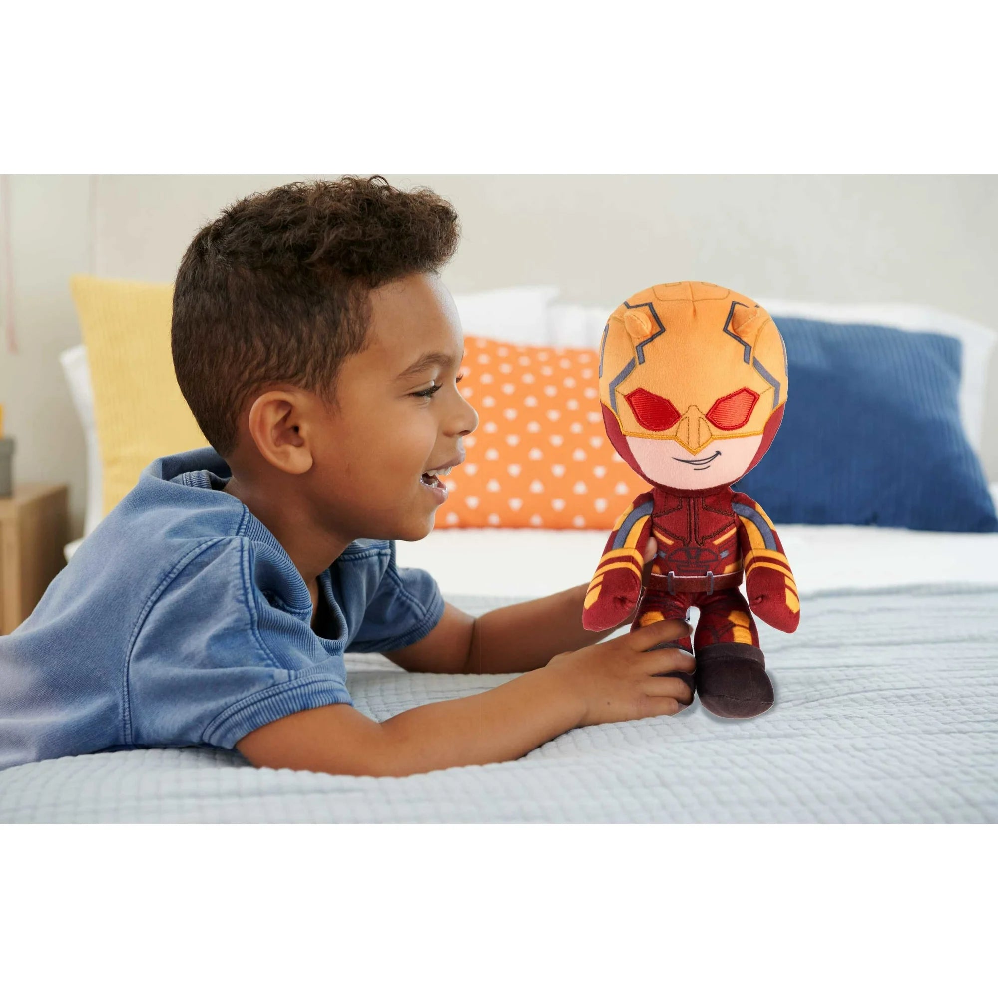Marvel Plush Daredevil Soft Doll, 8-inch Collectible Stuffed Super Hero Figure | WTWL842XA