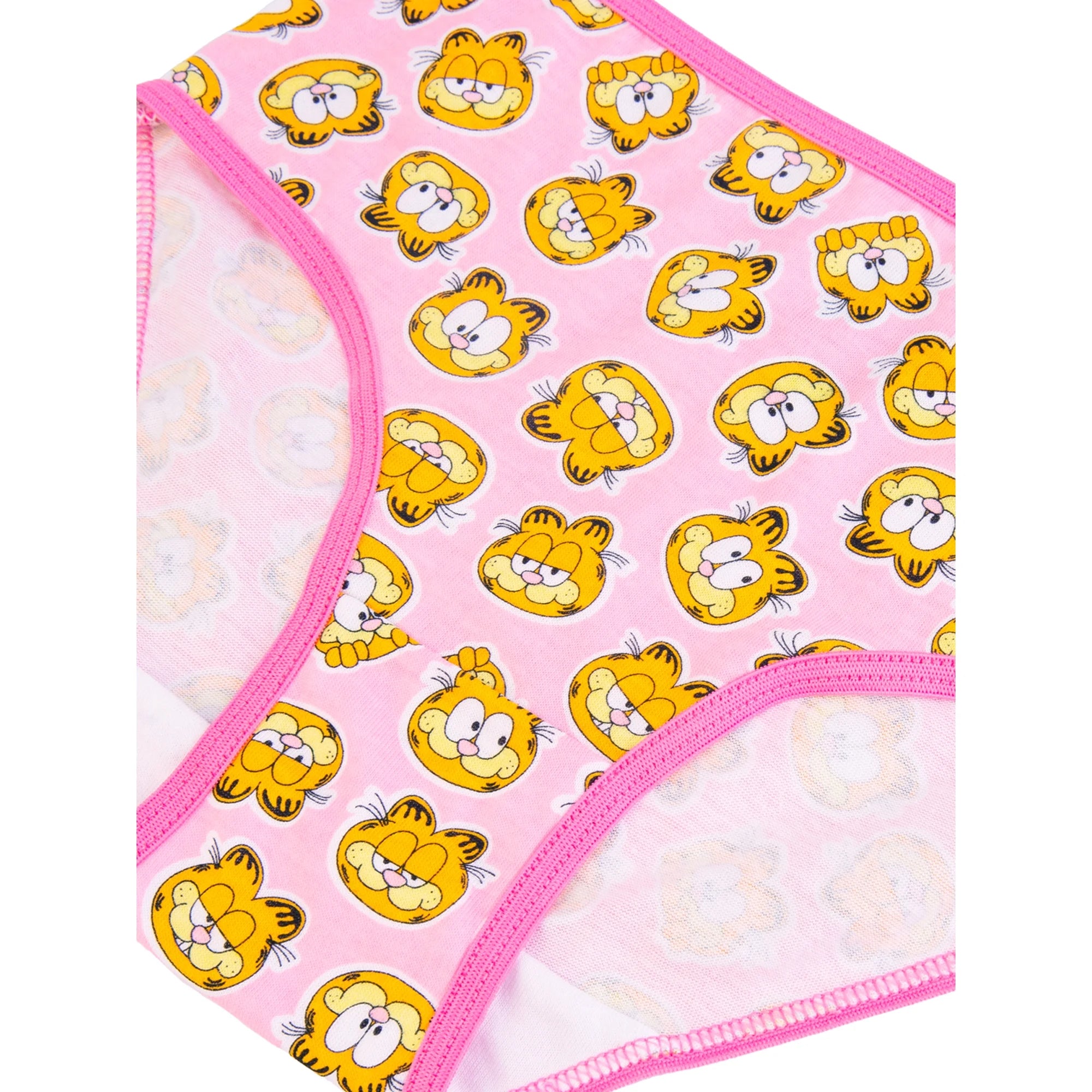 Garfield Girls Cotton Brief Character Underwear, 7-Pack, Size 4-8 |  WTWL1022XA