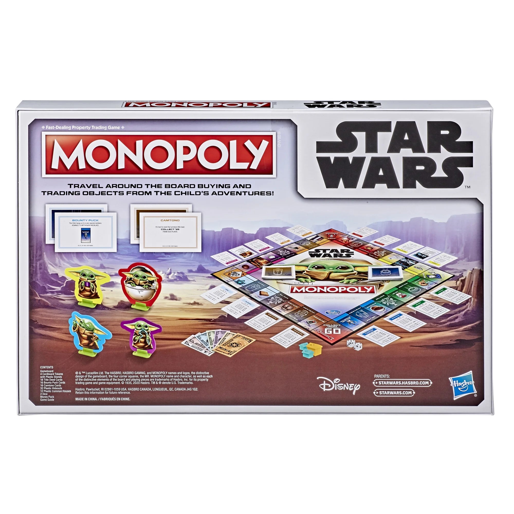 Monopoly: Star Wars The Child, Board Game for Ages 8 and Up, 2-4 Players  |   WTWL1071XA