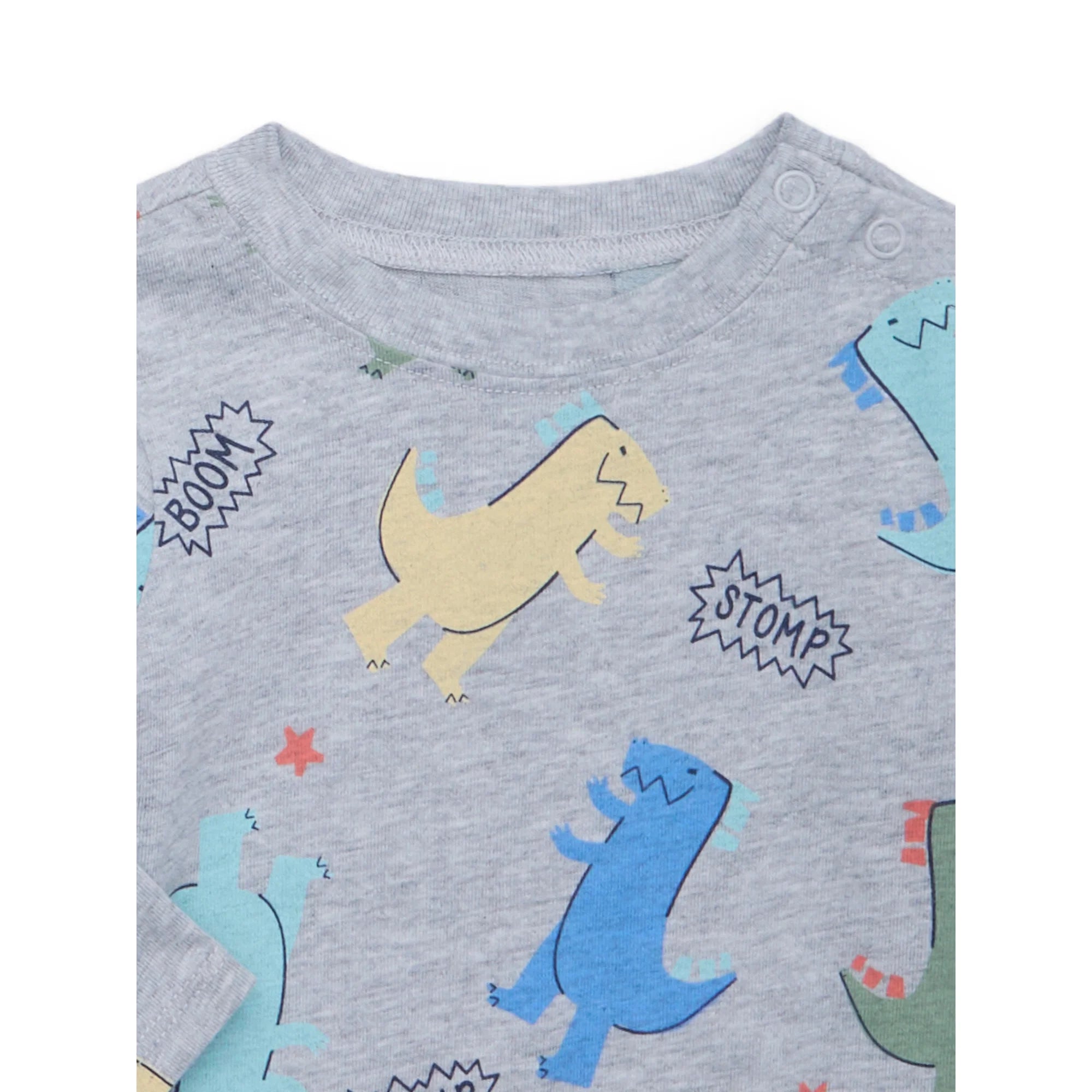 Garanimals Baby Boys Printed Bodysuit with Long Sleeves, Sizes 0m-24m  | WTWL829XA