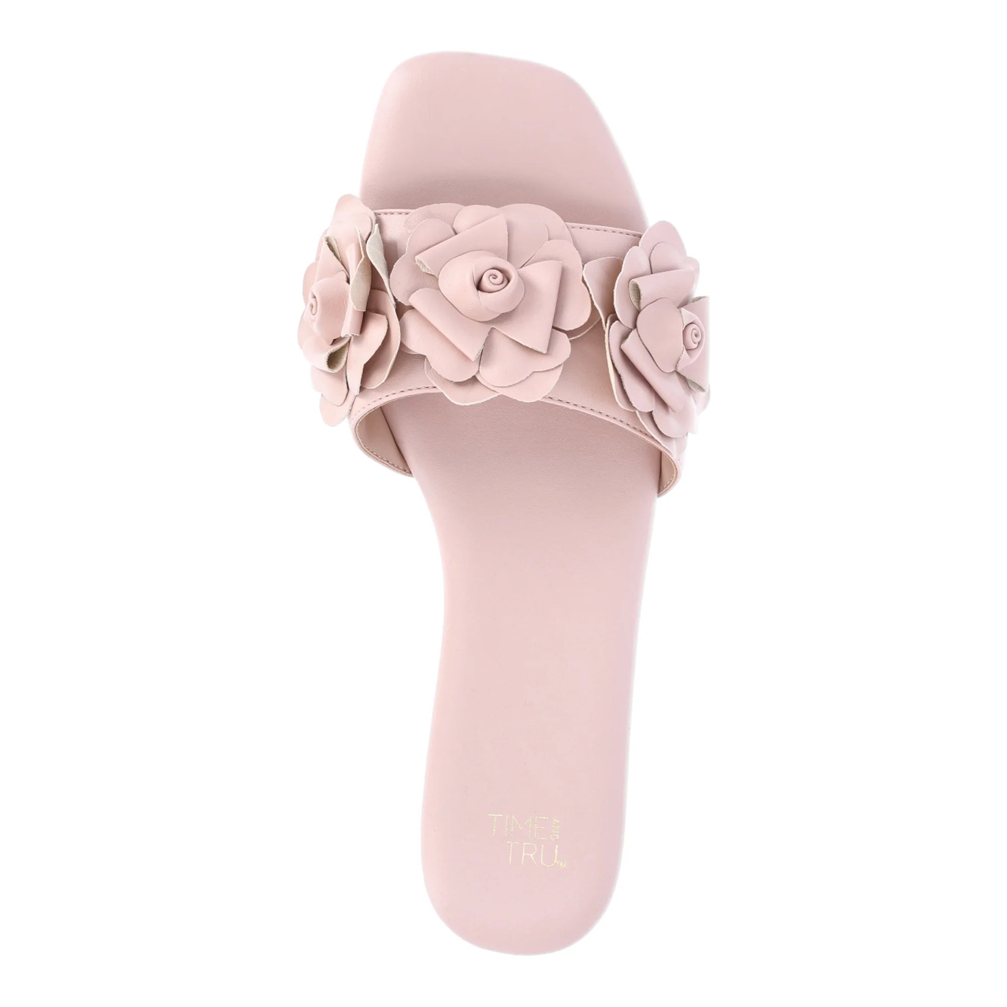 Time and Tru Women’s Floral Slide Sandals, | WTWL1080XA