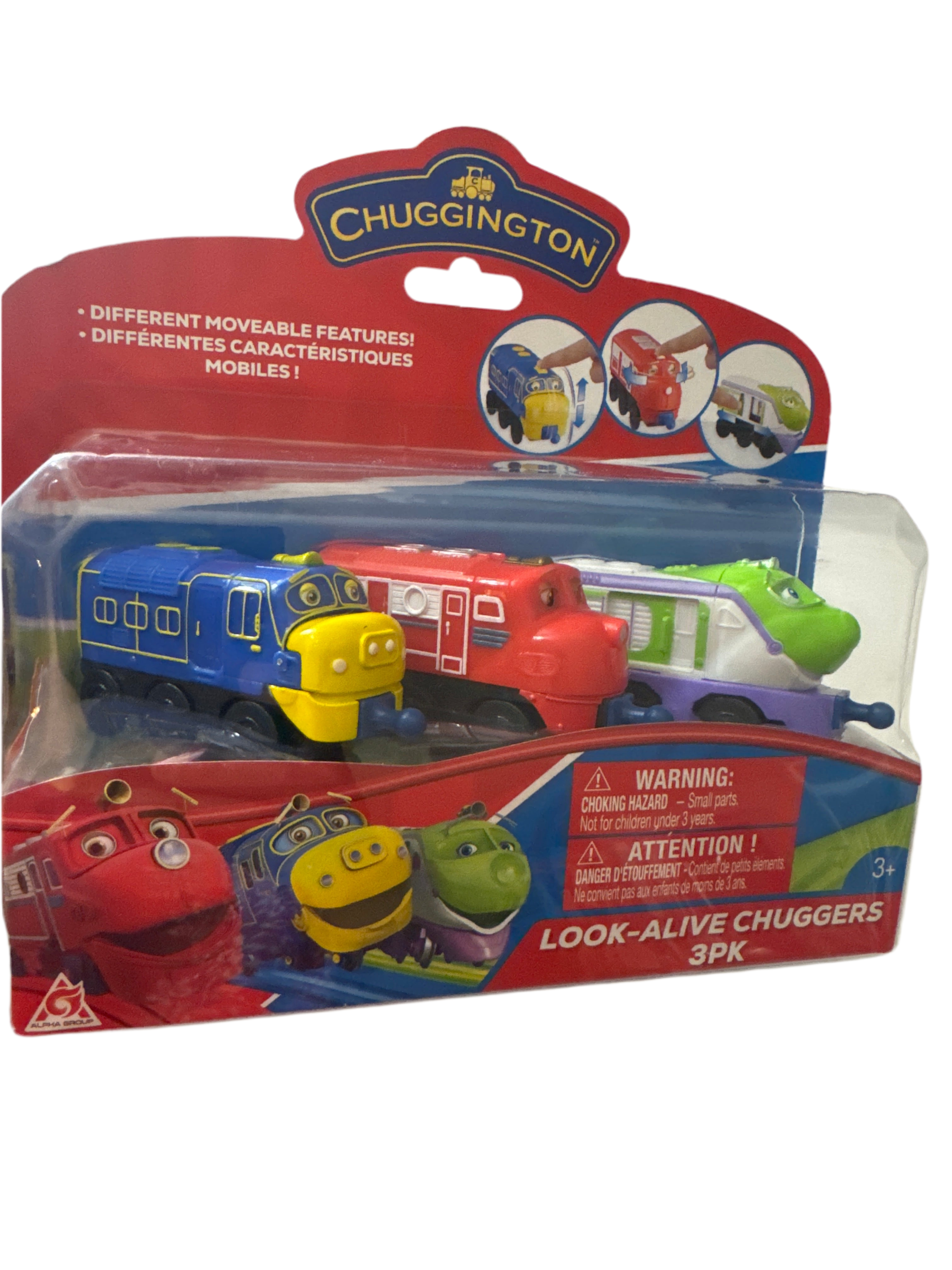 Chuggington Look-Alive Chuggers 3pk Train | 2BLTN109XA