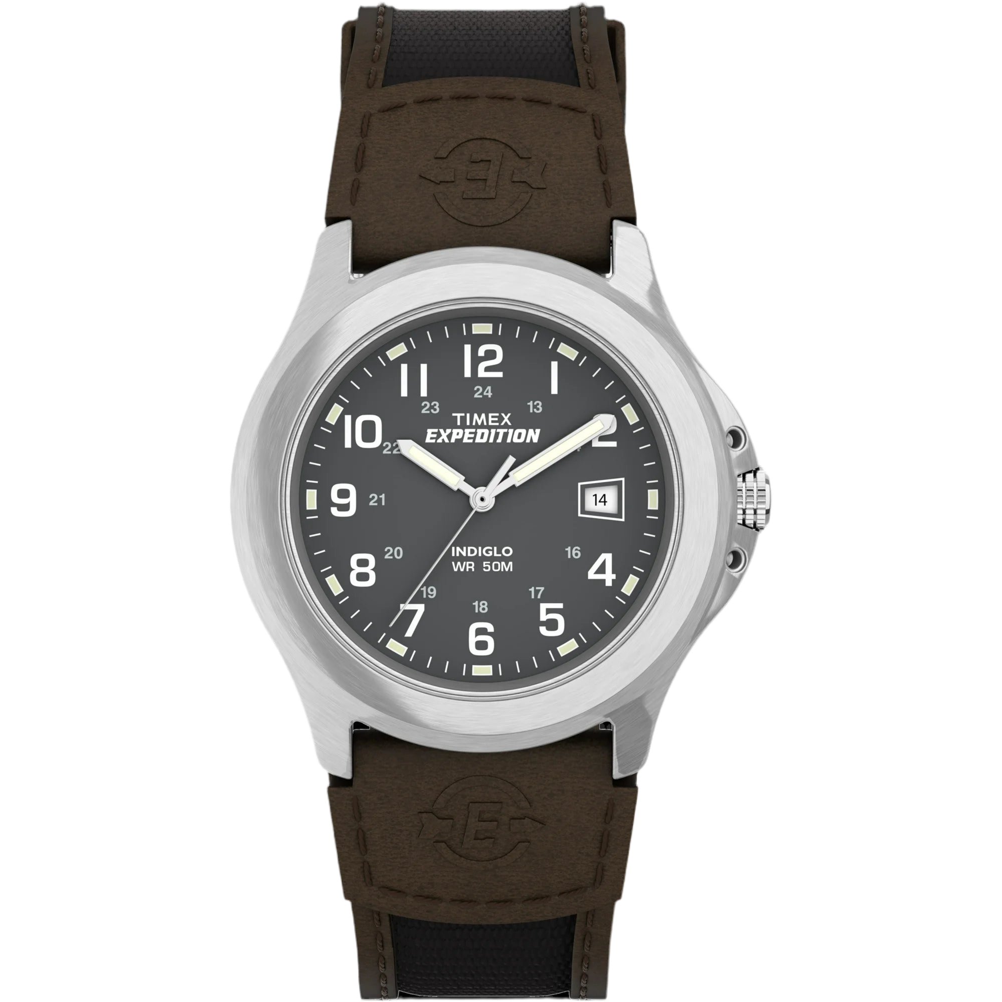 Timex Expedition Metal Field 40mm Leather Strap Watch  |  WTWL792XA