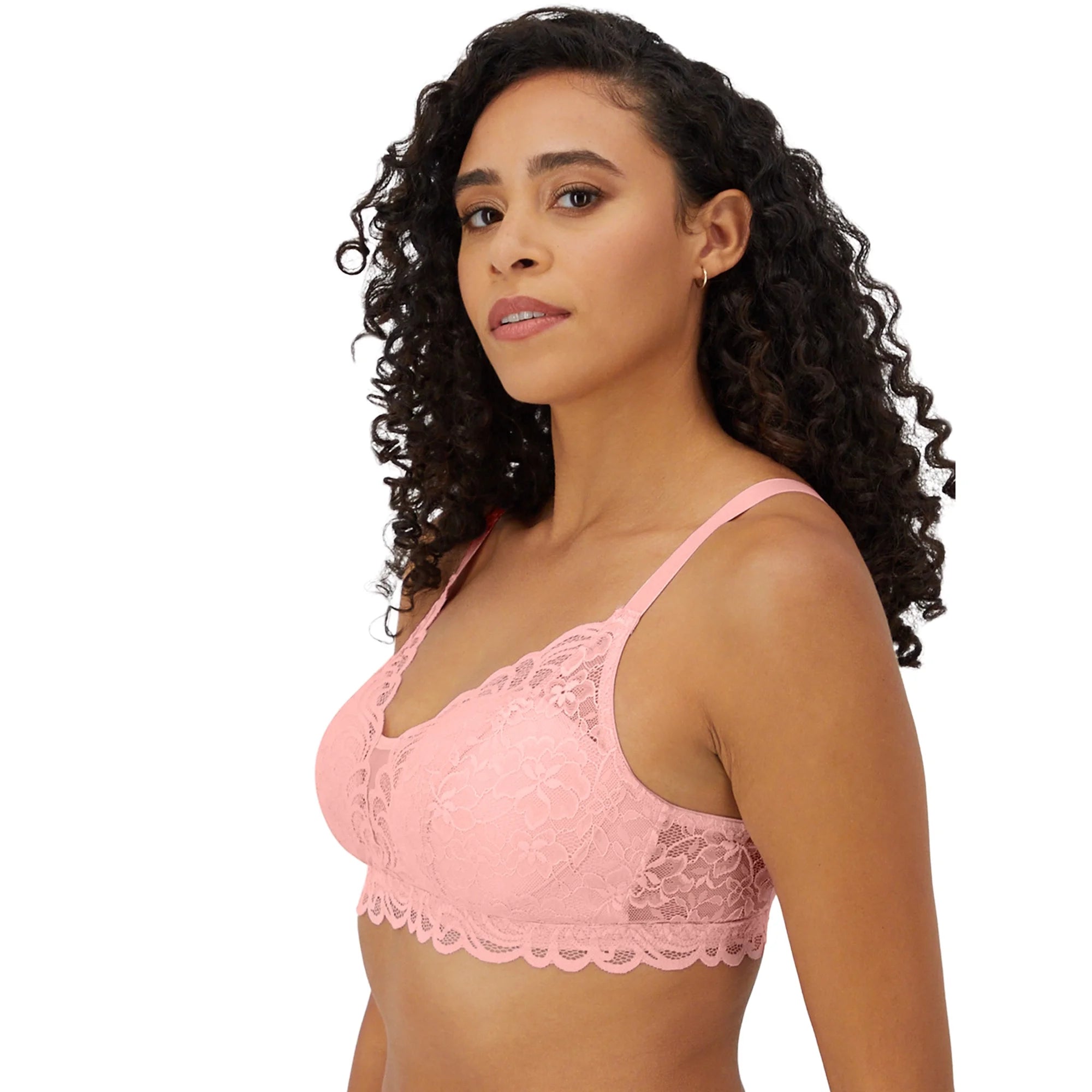 Bali Womens Beautifully You Lace Wireless Bra  |  WTWL1046XA
