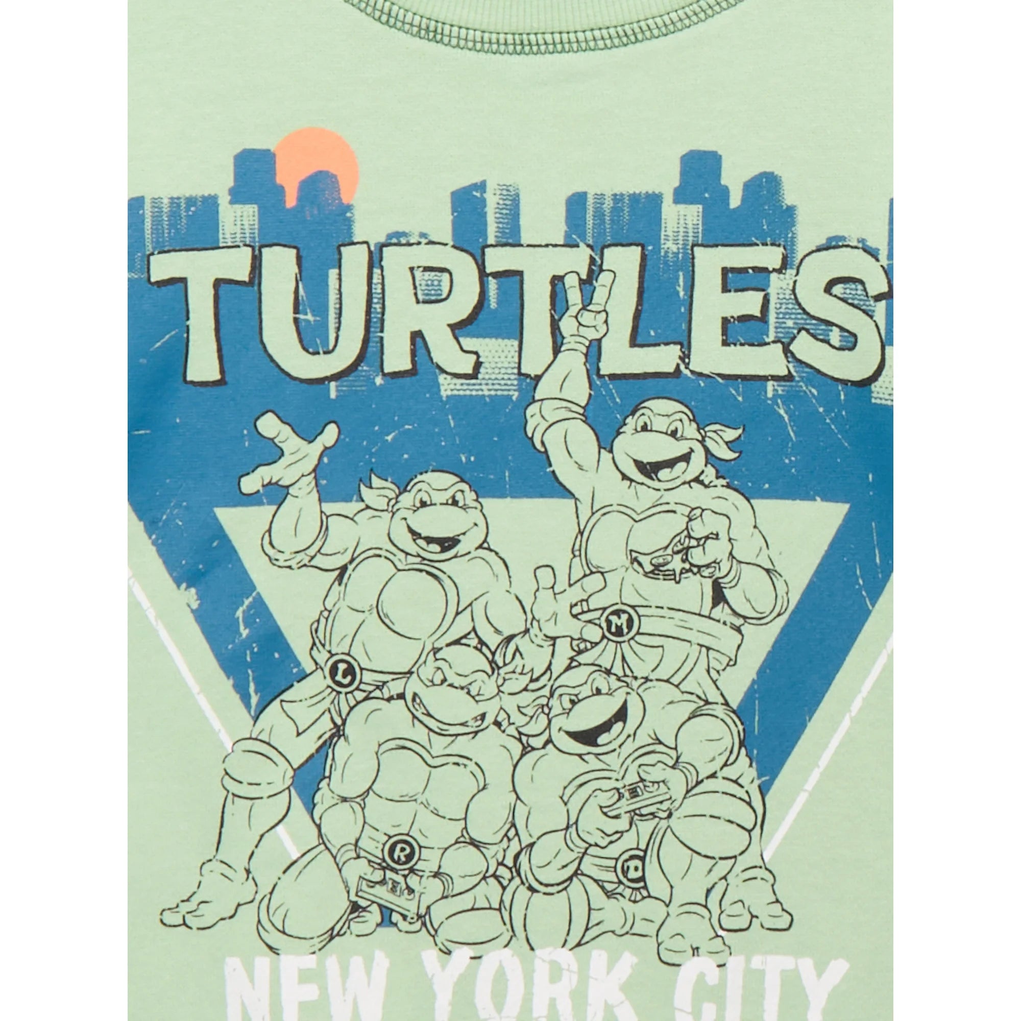 Teenage Mutant Ninja Turtles Toddler Boys Graphic Crewneck Sweatshirt, Sizes 12 Months-5T  |  WTWL731XA