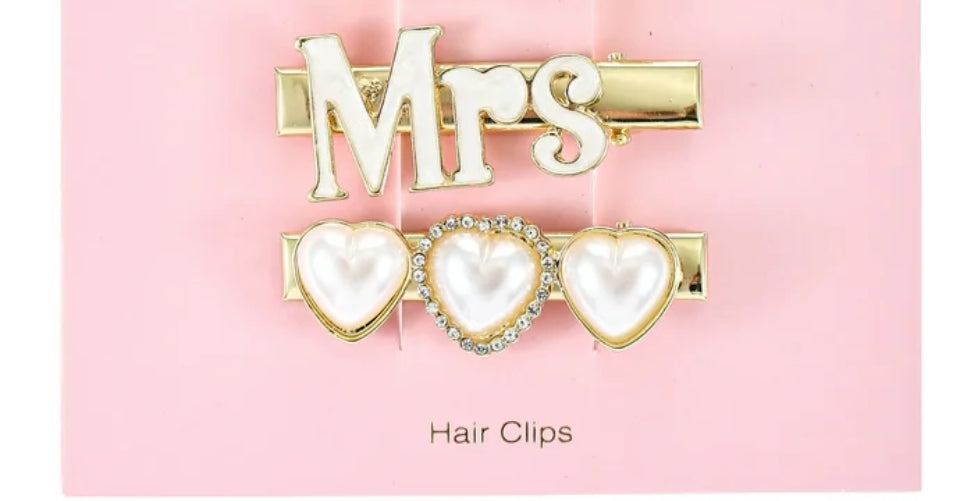 Pumpkin Patch Hair Clip Set, 2 Piece Per Pack | WTWL544XA