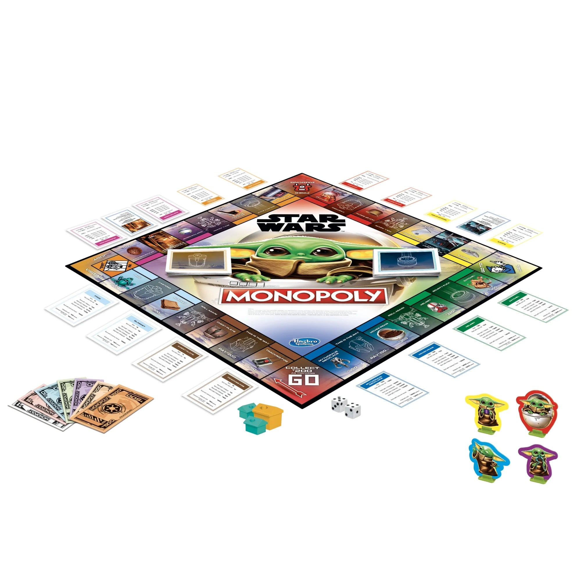 Monopoly: Star Wars The Child, Board Game for Ages 8 and Up, 2-4 Players  |   WTWL1071XA