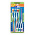 Dr. Fresh Toothbrushes with Tongue Cleaner for Adults, Soft, 6 Count | WTWL422XA