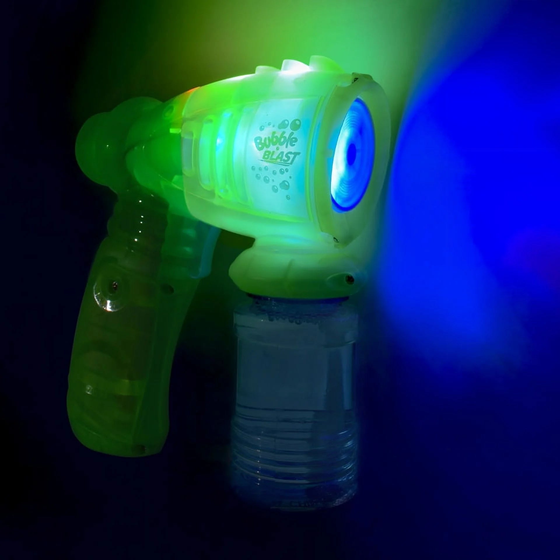Play Day - Light up Bubble Blaster, Green, Children Ages 3+ |  WTWL1025XA