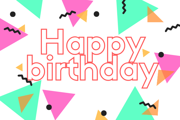 Happy Birthday Gift Card
