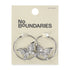 No Boundaries Butterfly Hoop Earrings | WTWL293XA