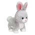 Kid Connection-Mini Walking Pet Grey Bunny 6inches | WTWL841XA