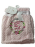 Heavenly Sent Applique Baby Blanket Large (30x40 inches) | BTGT33XA