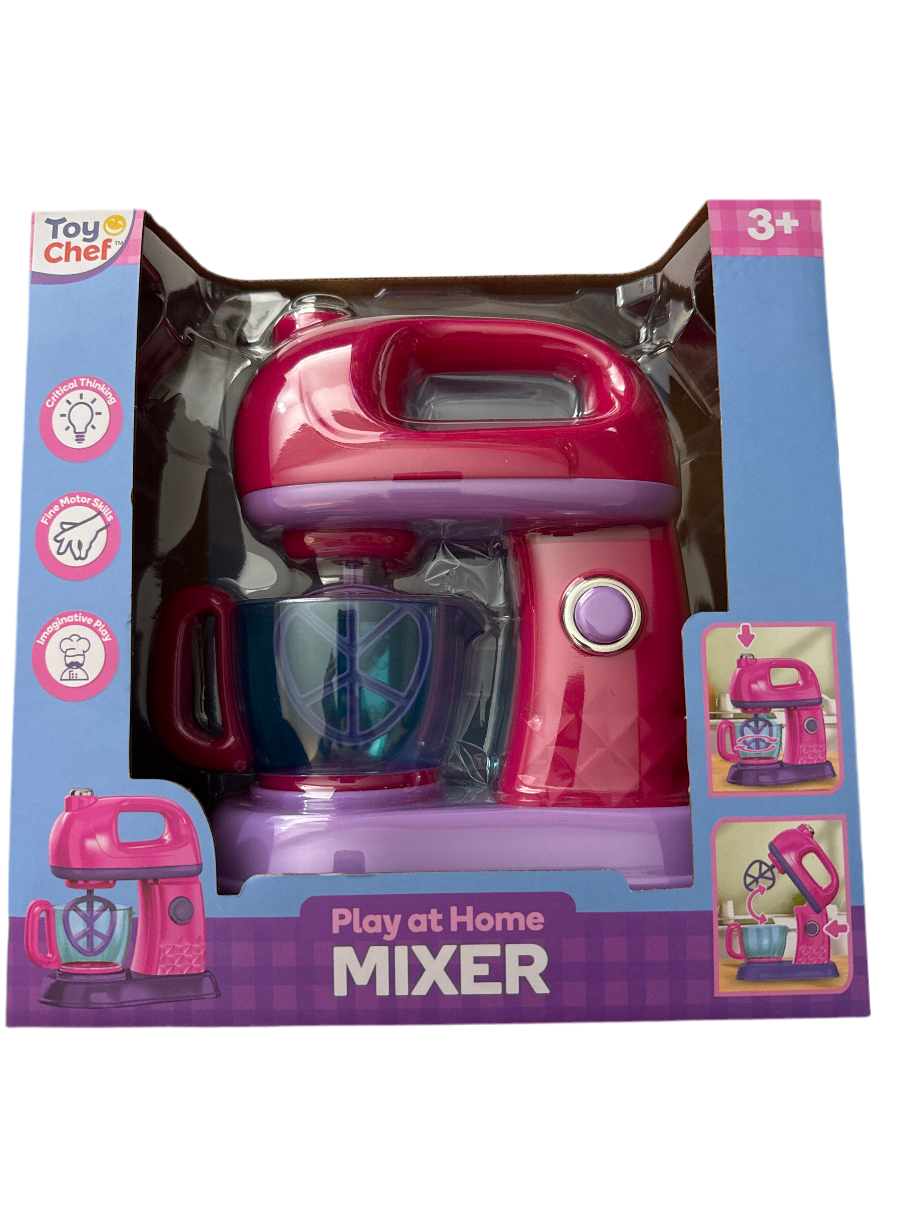 Toy Chef Play at Home Mixer Cooking Play Toy (Ages 3+) | BTGT13XA