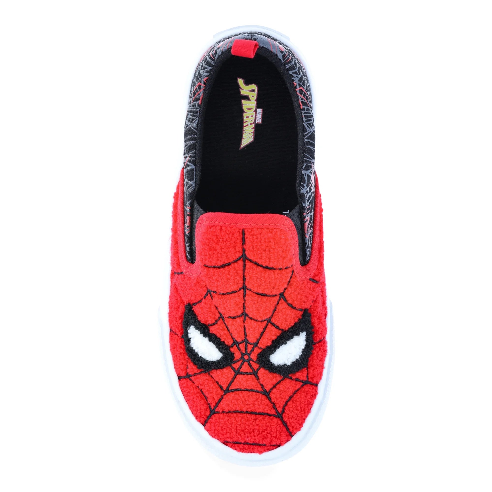 Spiderman Toddler Boys Twin Gore Casual Slip On Sneakers  |  WTWL1063XA
