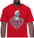Smurfs, Mens Graphic Valentines Tee, Sizes XS-3XL | WTWL551XA