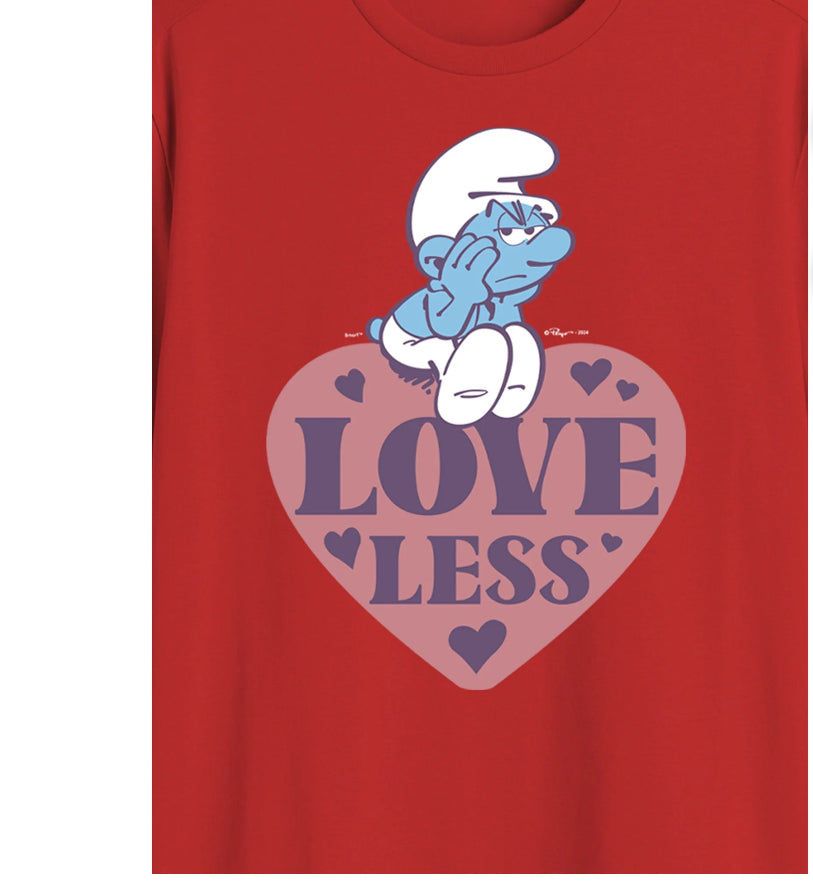 Smurfs, Mens Graphic Valentines Tee, Sizes XS-3XL | WTWL551XA