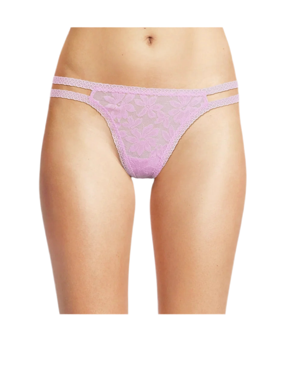 No Boundaries Strappy Lace Thong Panty, Women's and Women's Plus | WTWL540XB