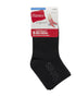 Hanes Women's Originals Supersoft Mid Crew Flat Knit Socks, Extended Size 6-Pack | WTWL532XA