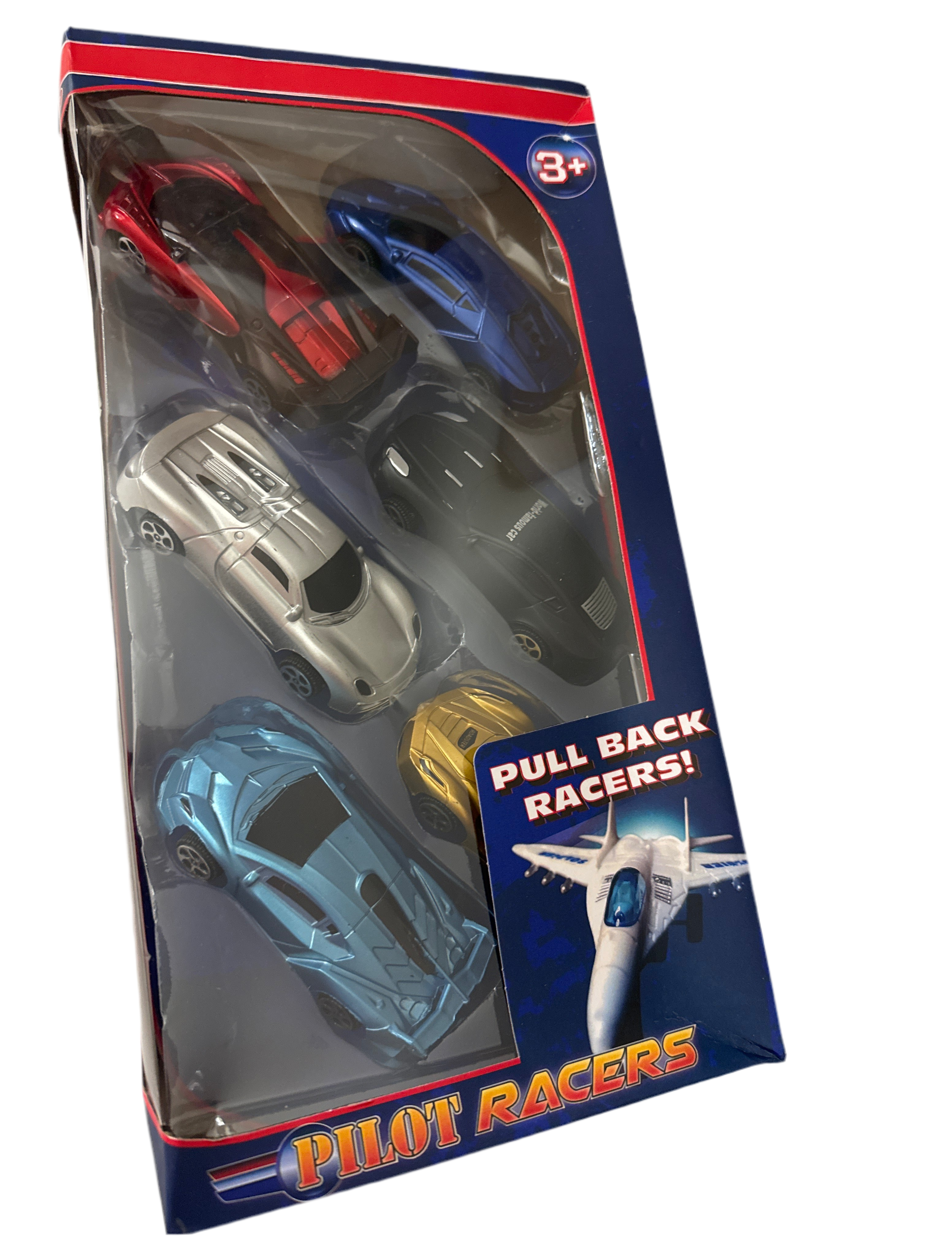 Pilot Racers Toy Car Collection 6/pack | 2BLTN103XA