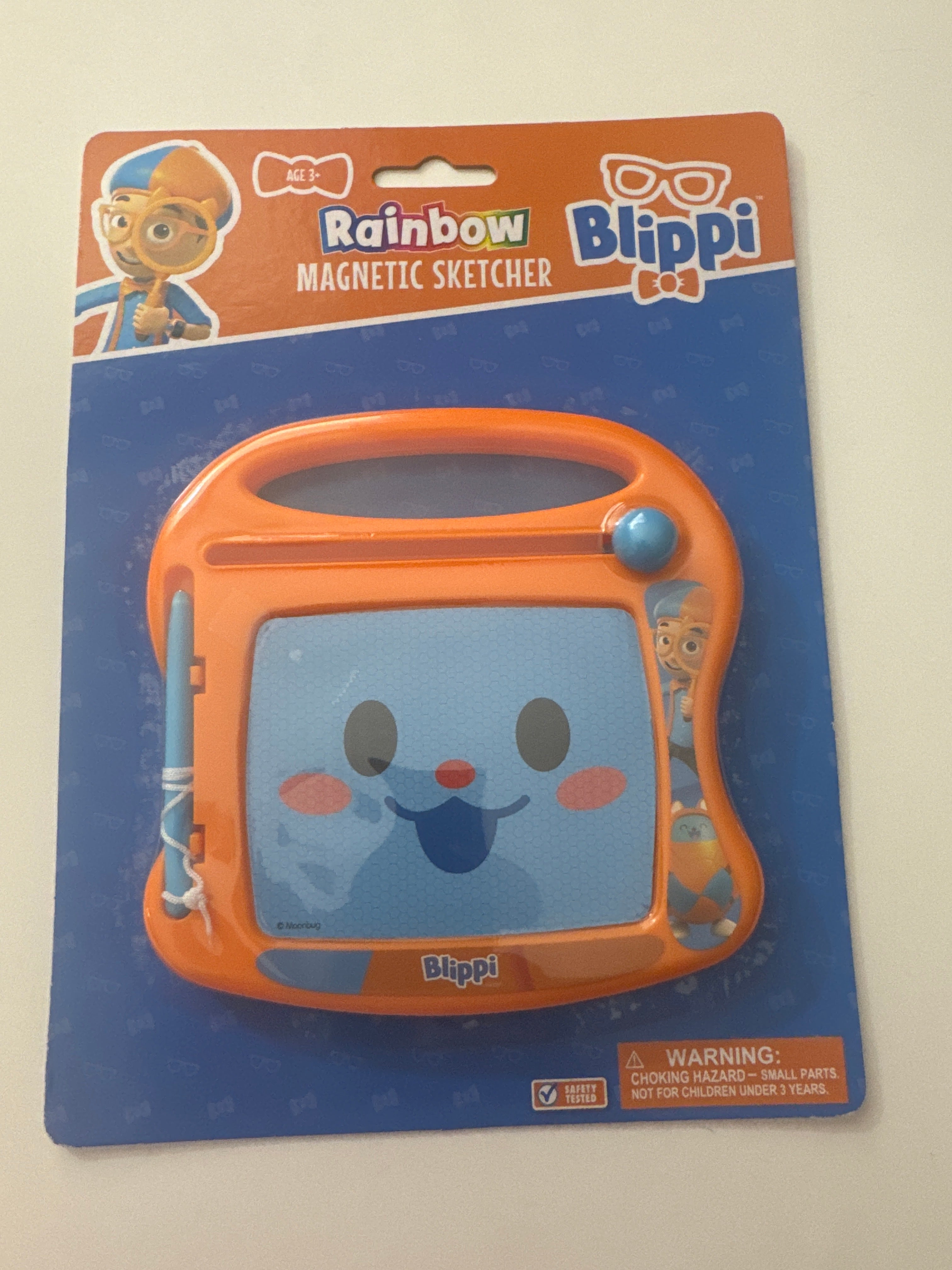 Blippi Rainbow Magnetic Sketcher Set | 2BLTN96XB