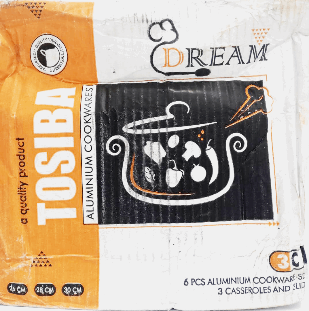 Affordable 3in1 Tosiba Pot Set (3 Pots - 26cm, 28cm, 30cm) | AHB25a