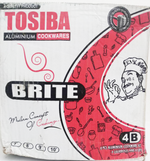 Unbeatable Deal 4in1 Heavy Duty Tosiba Brite Pot Set (4 Pots - 7", 8", 9 ", 10") | AHB27a