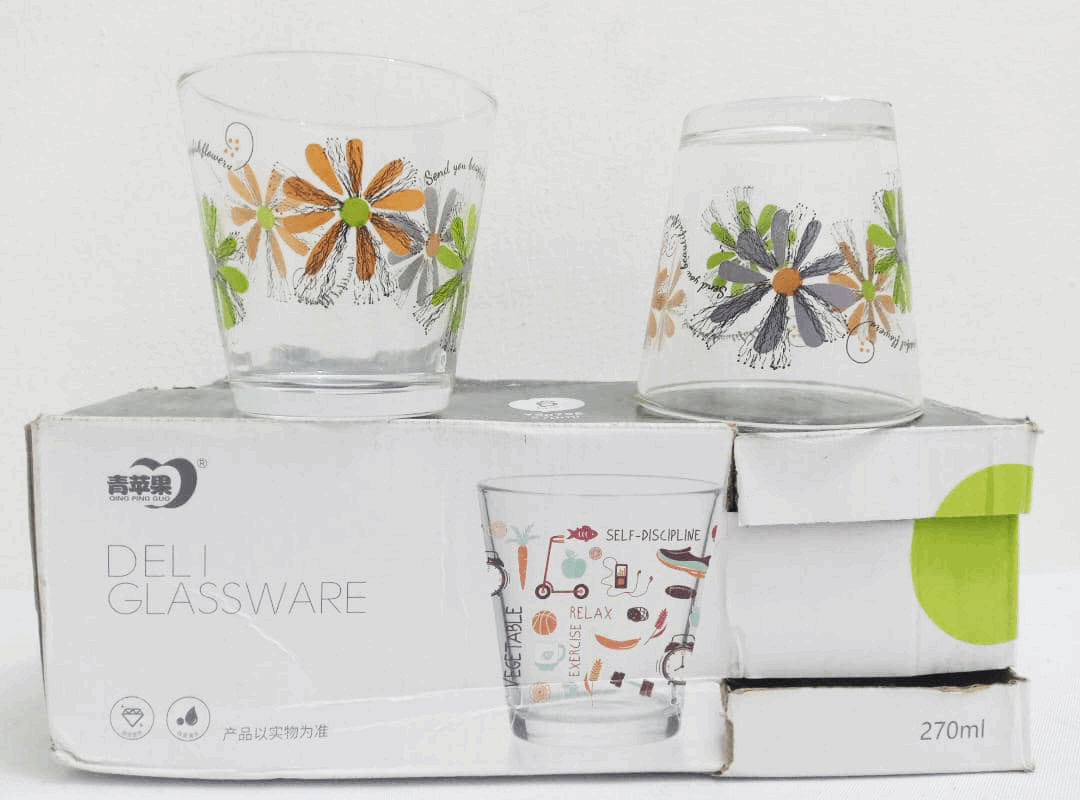 6in1 Top Quality Wine Glass Cup (270ML) | AHB46a