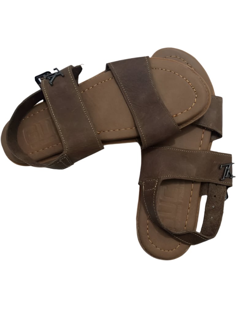 Stylish Morel Brown Sandals | AKD2a