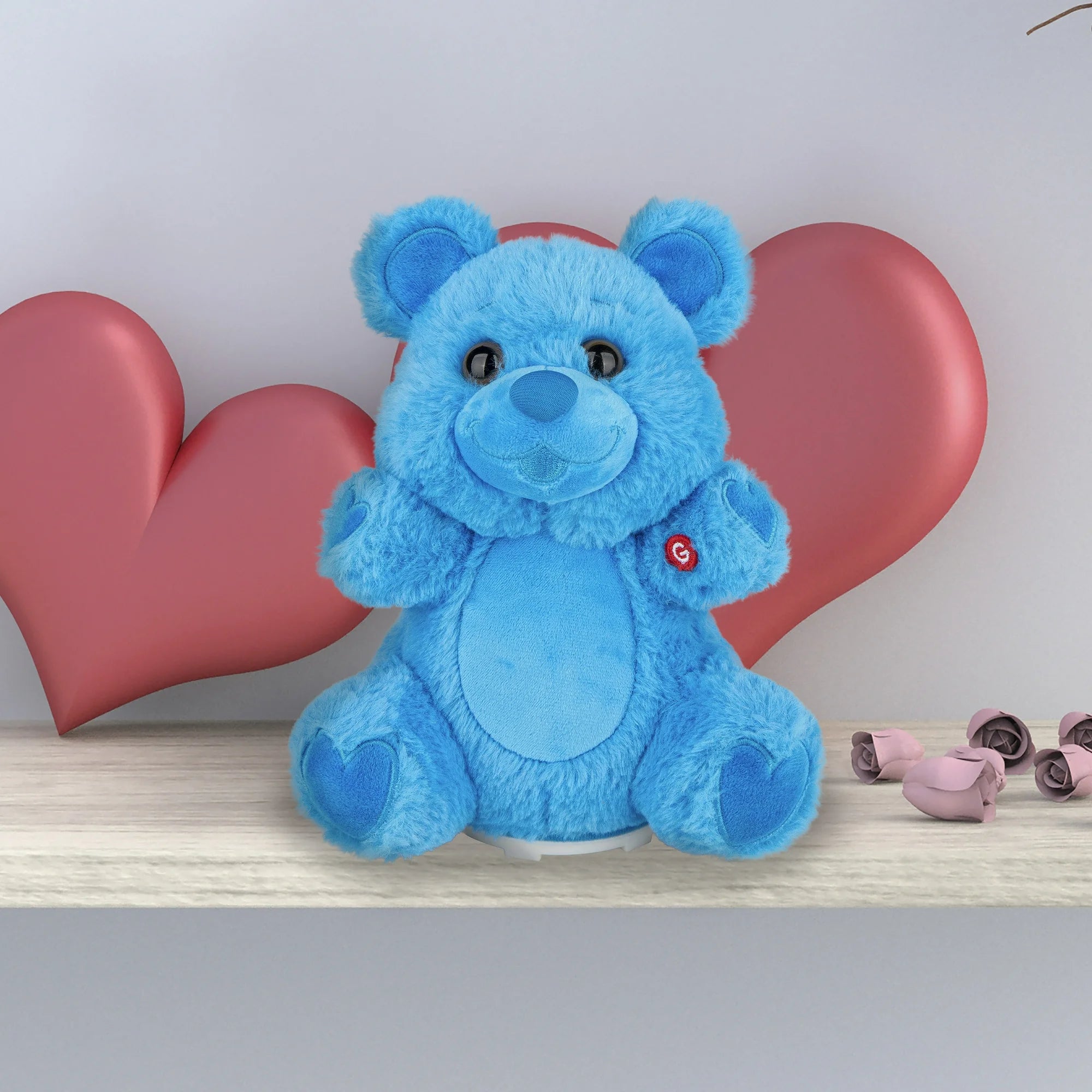 Animated Blue Singing and Dancing Gummy Bear, 9.05 in, |  WTWL334XA